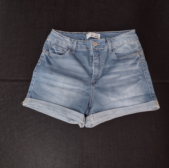 Denim Blue Women's Shorts - Picture 1 of 5